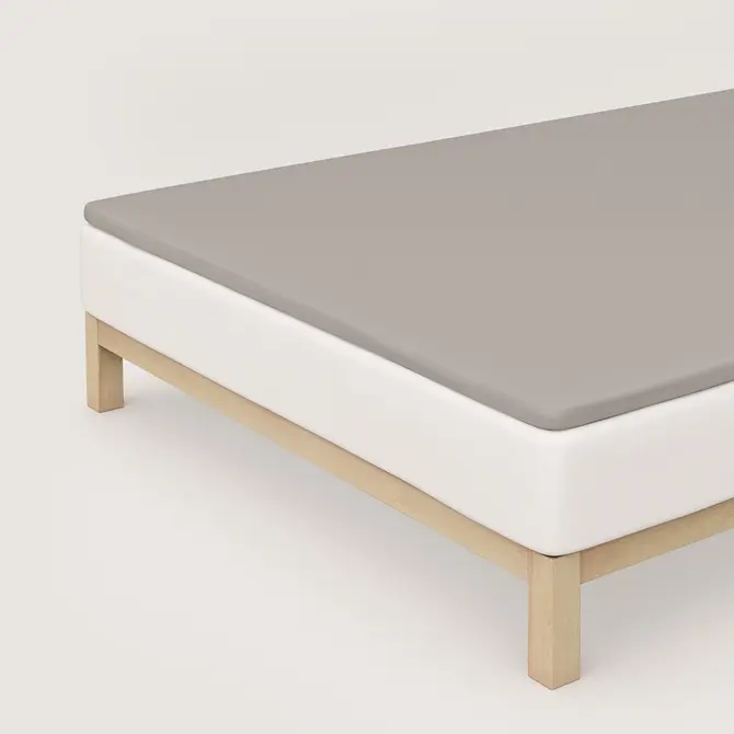 Schlafgut Pure Jersey Topper Drap-housse XL - 180x200 - 200x220 496 Sand Mid