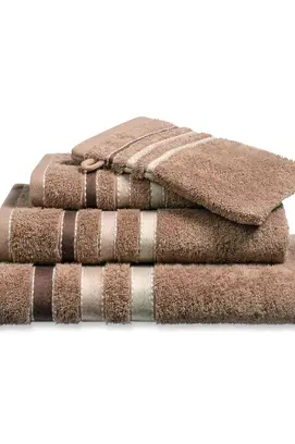 Vandyck Prestige Lines Fudge Handdoek 60x110