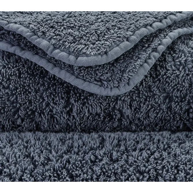 Abyss & Habidecor Super Pile Guest towel 40x75 307 denim