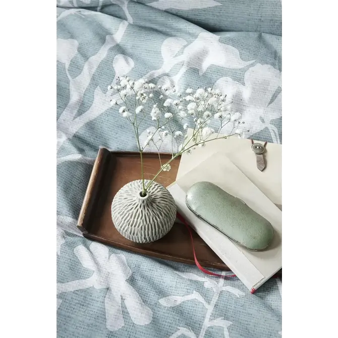 Ariande at Home Plant Dekbedovertrek Blue 240 x 200/220 cm