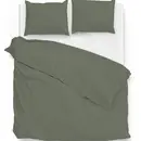 Zo! Home Zo! Home Satinado Dekbedovertrek 200x200/220 Army Green