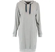 Cawö Long Hoodie 820 pour femmes - Grau-blau XS