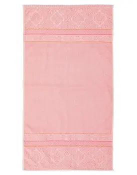 Pip Studio handdoek Soft Zellige Pink 55x100