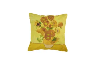 Beddinghouse x Van Gogh Museum Tournesol jaune oreiller décoratif