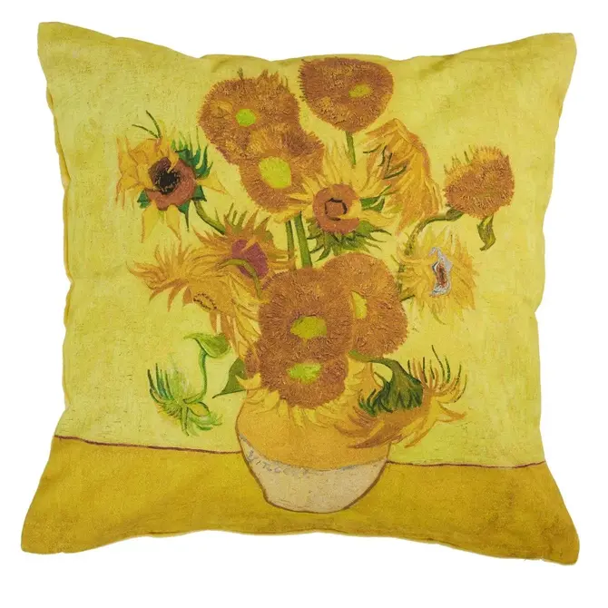 Beddinghouse x Van Gogh Museum Tournesol jaune oreiller décoratif
