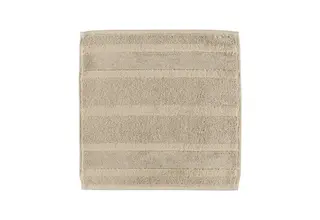 Cawö Noblesse2 Uni Gezichtsdoekje 30x30 Zand