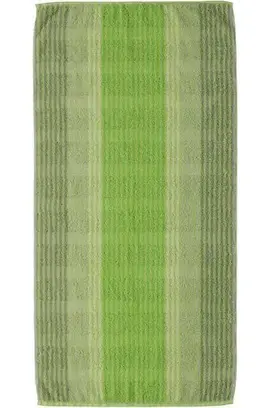 Cawö Cashmere Streifen Handdoek 50x100 Kiwi