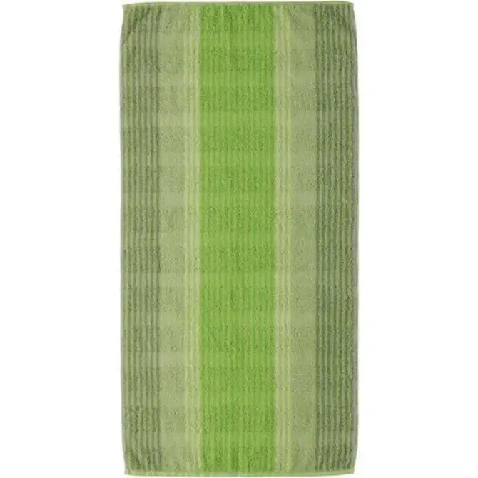 Cawö Cashmere Streifen Handdoek 50x100 Kiwi