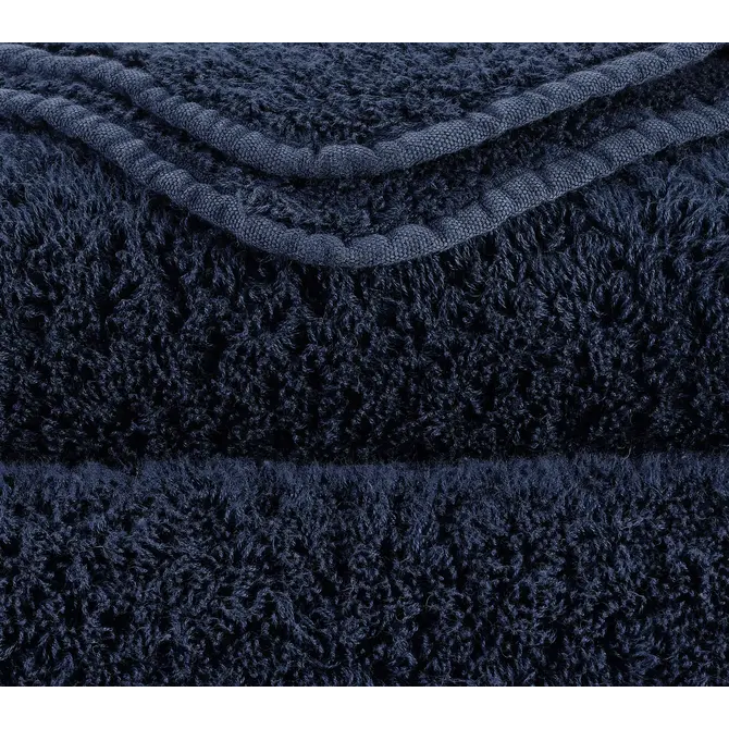 Abyss & Habidecor Super Pile Guest towel 30x50 314 navy Abyss & Habidecor Super Pile Guest towel 30x50 314 navy