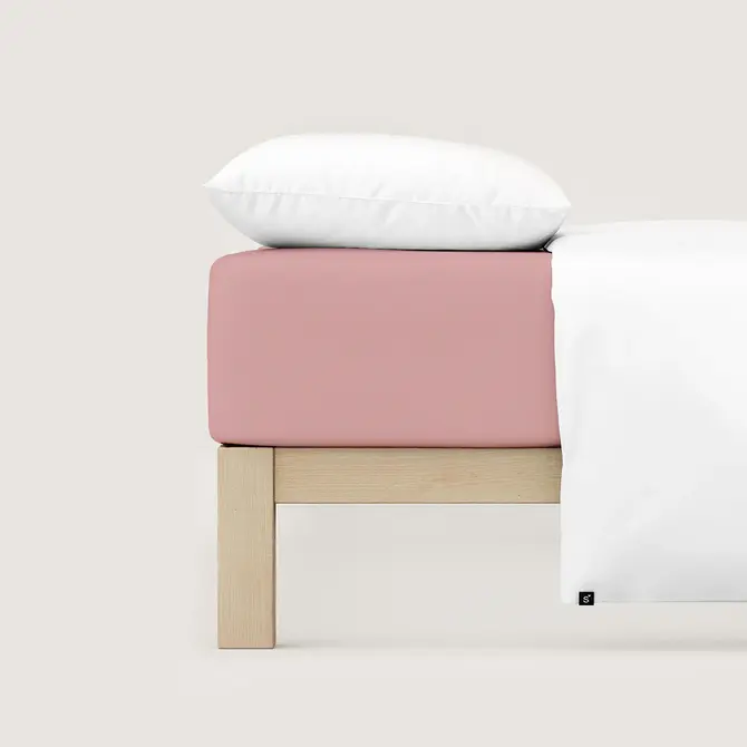 Schlafgut Drap-housse en pur Jersey L - 140x200 - 160x220 154 Purple Mid