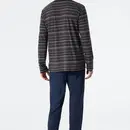 Schiesser Schiesser Pyjama long gris foncé mel. 178104 48/S