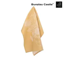 Bunzlau Castle Torchon Fleur de soleil jaune