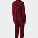 Schiesser Schiesser Pyjama long 178056 rouge vin 42/XL