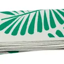 David Fussenegger David Fussenegger LUCA plaid en coton - feuille de palmier 200x140 cm vert