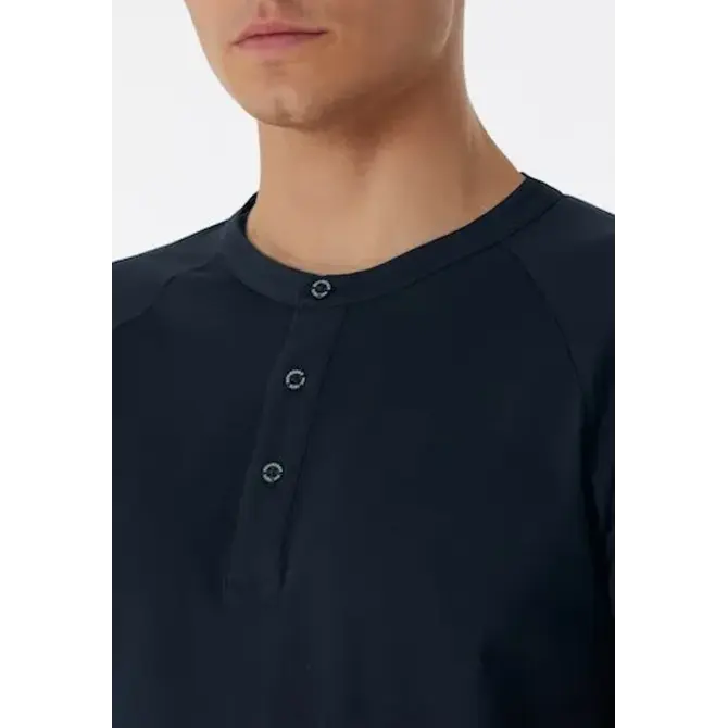 Schiesser Pyjama long bleu nuit 180274 52/L