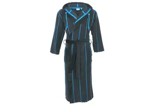 Carl Ross heren badjas 530300 sky blue/night blue 52/54