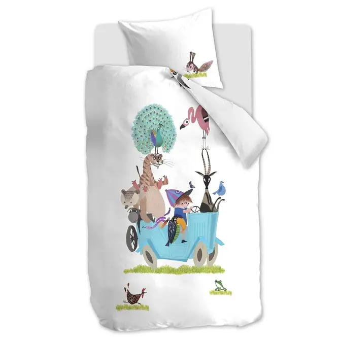 BeddinghousexFiep Amsterdam Beestenbende Multi 140x200/220 cm