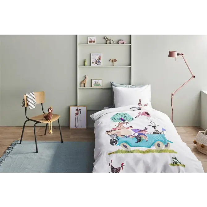 BeddinghousexFiep Amsterdam Beestenbende Multi 140x200/220 cm