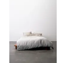 Marc O'Polo Housse de couette Jorn Sable foncé 200x200/220