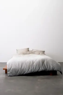 Marc O'Polo Housse de couette Jorn Sable foncé 200x200/220