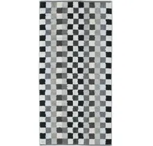 Cawö Unique Karo Towel anthrazit
