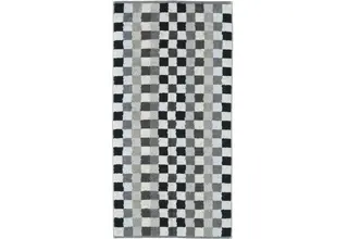 Cawö Unique Karo Towel anthrazit