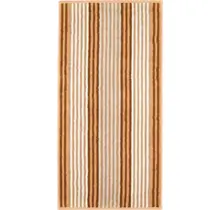 Cawo Delight Streifen Douchelaken 70x140 caramel