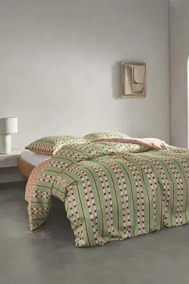 Essenza Iva housse de couette Jade Green 2p set 260x220