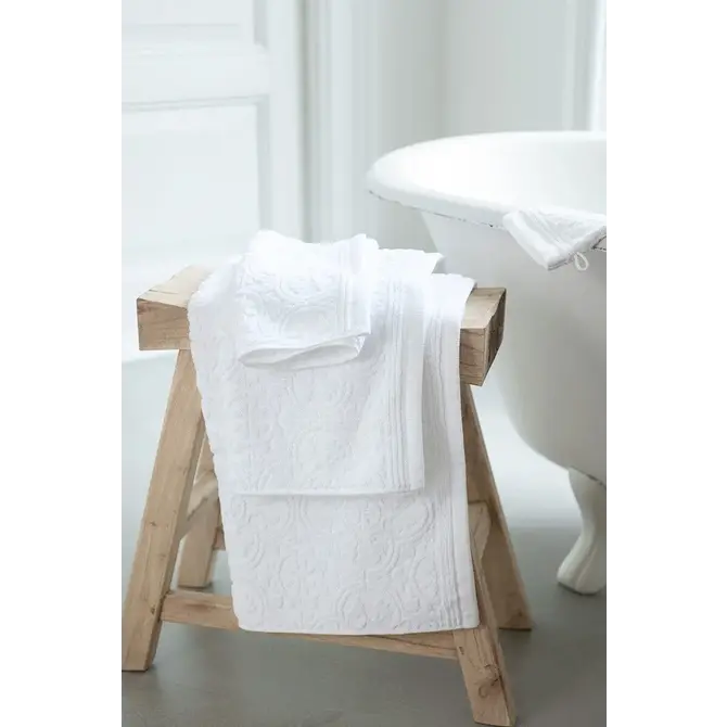Pip Studio Gastendoekje Tile de Pip White  30x50
