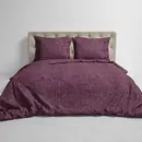 Heckett & Lane Heckett & Lane Franela Housse de couette 140x200/220 Bordeaux Red