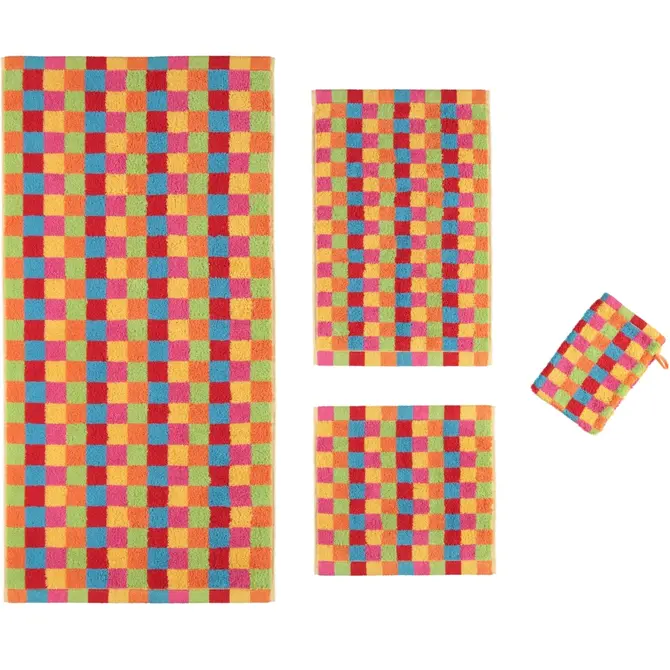 Cawo Lifestyle Karo Gastendoekje 7017 Multi-25 30x50