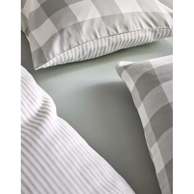 Essenza Chess Duvet Cover Dusty green 240x200/220 Essenza Chess Duvet Cover Dusty green 240x200/220