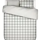 Essenza Essenza Chess Duvet Cover Dusty green 240x200/220