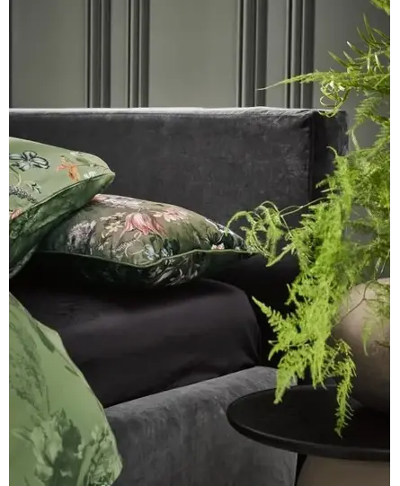 Essenza Isabelle cushion Forest green 40x90