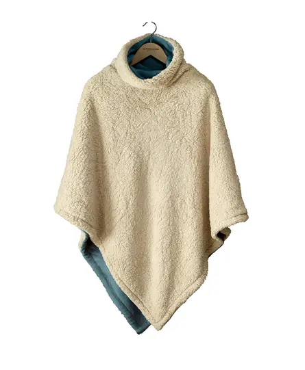 De Witte Lietaer Ganges Teddy Poncho Petrol