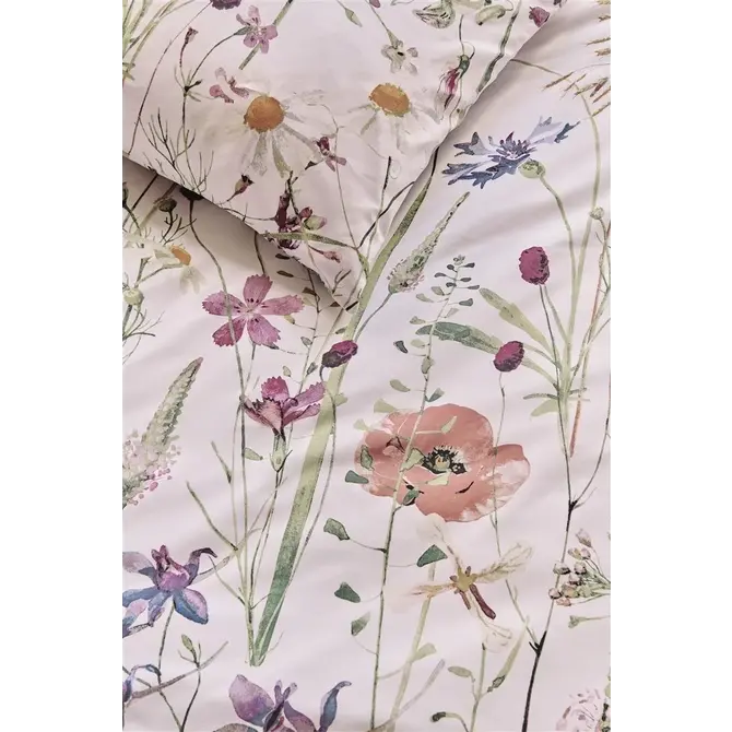 Ariadne at Home Dekbedovertrek Bloom Wit 240x200/220 cm