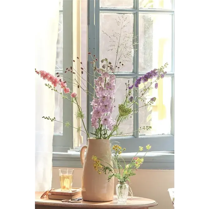 Ariadne at Home Dekbedovertrek Bloom Wit 240x200/220 cm