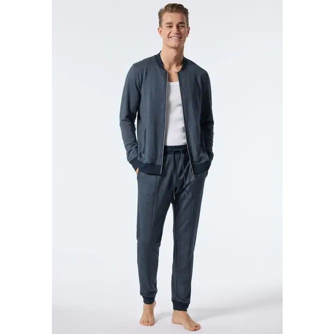 Veste Schiesser bleu foncé 178153 50/M