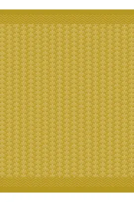 DDDDD theedoek petals  60x65 ochre
