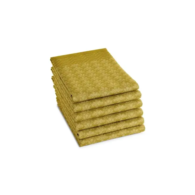 DDDDD torchon pétales 60x65 ocre