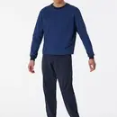 Schiesser Schiesser Pyjama Long navy 180252 56/XXL