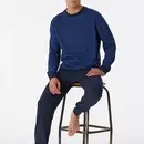 Schiesser Schiesser Pyjama Long navy 180252 56/XXL