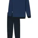 Schiesser Schiesser Pyjama Long navy 180252 56/XXL