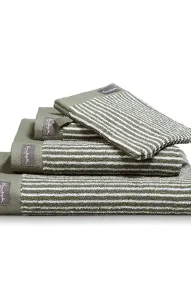 Vandyck Home Petit Ligne Olive Douchelaken 70x140