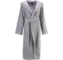 Cawö - Peignoir à capuche pour dames 802 - Graphit 44/46