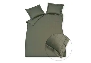 Vandyck Home 78 Check 300Tc Kussensloop (60x70) sage green