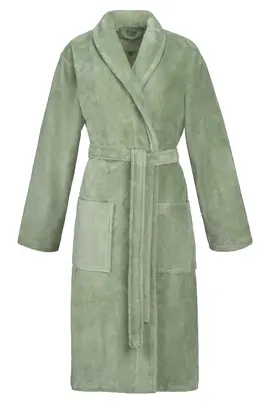 Vossen dames badjas Pippa Soft Green S