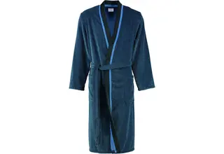 Cawö Heren Badjas 4839 Blau 60