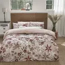 Rivièra Maison Riviera Maison Floral Flowers Housse de couette - Rouge 260x200/220 cm