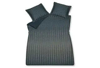 Vandyck Energize housse de couette 1 personne (140x200/220) bleu encre